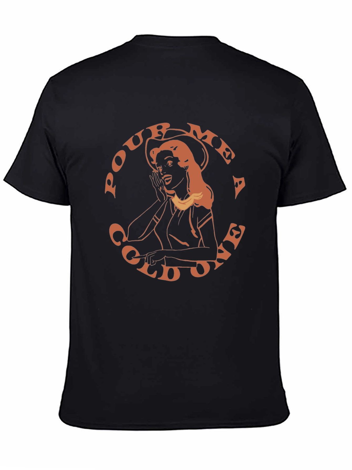 Retro Pour Me a Cold One Graphic T-Shirt