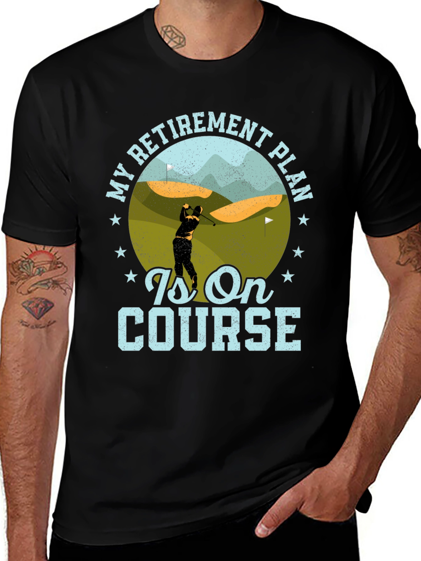 Golf Retirement Plan T-Shirt