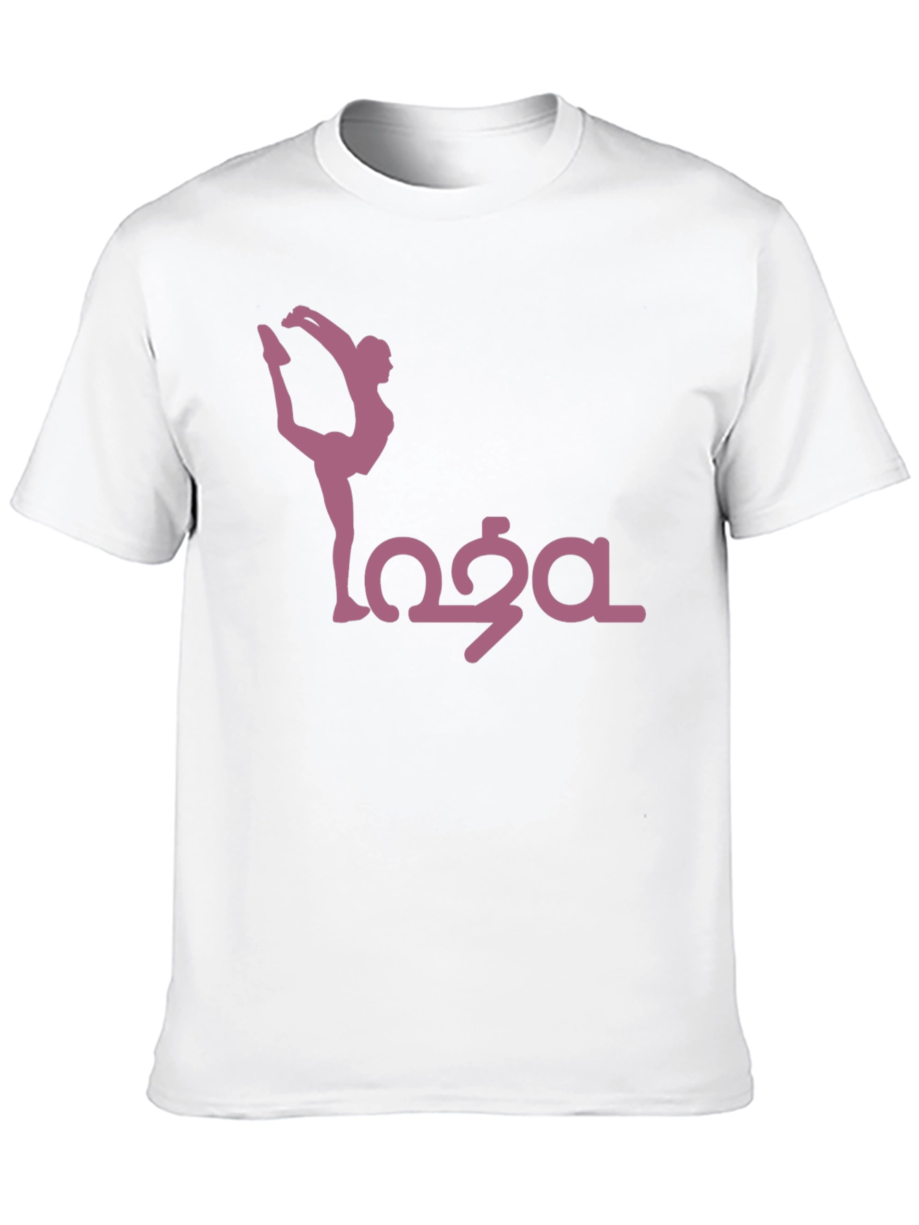 Yoga Pose Graphic Tee - Black