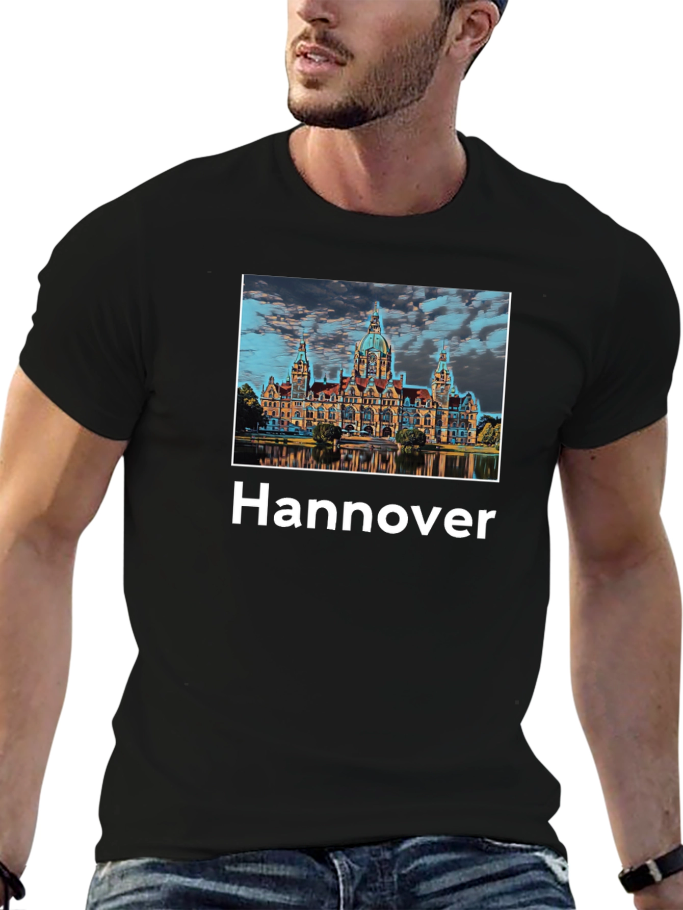 Hannover Germany T-Shirt - Landmark Cityscape
