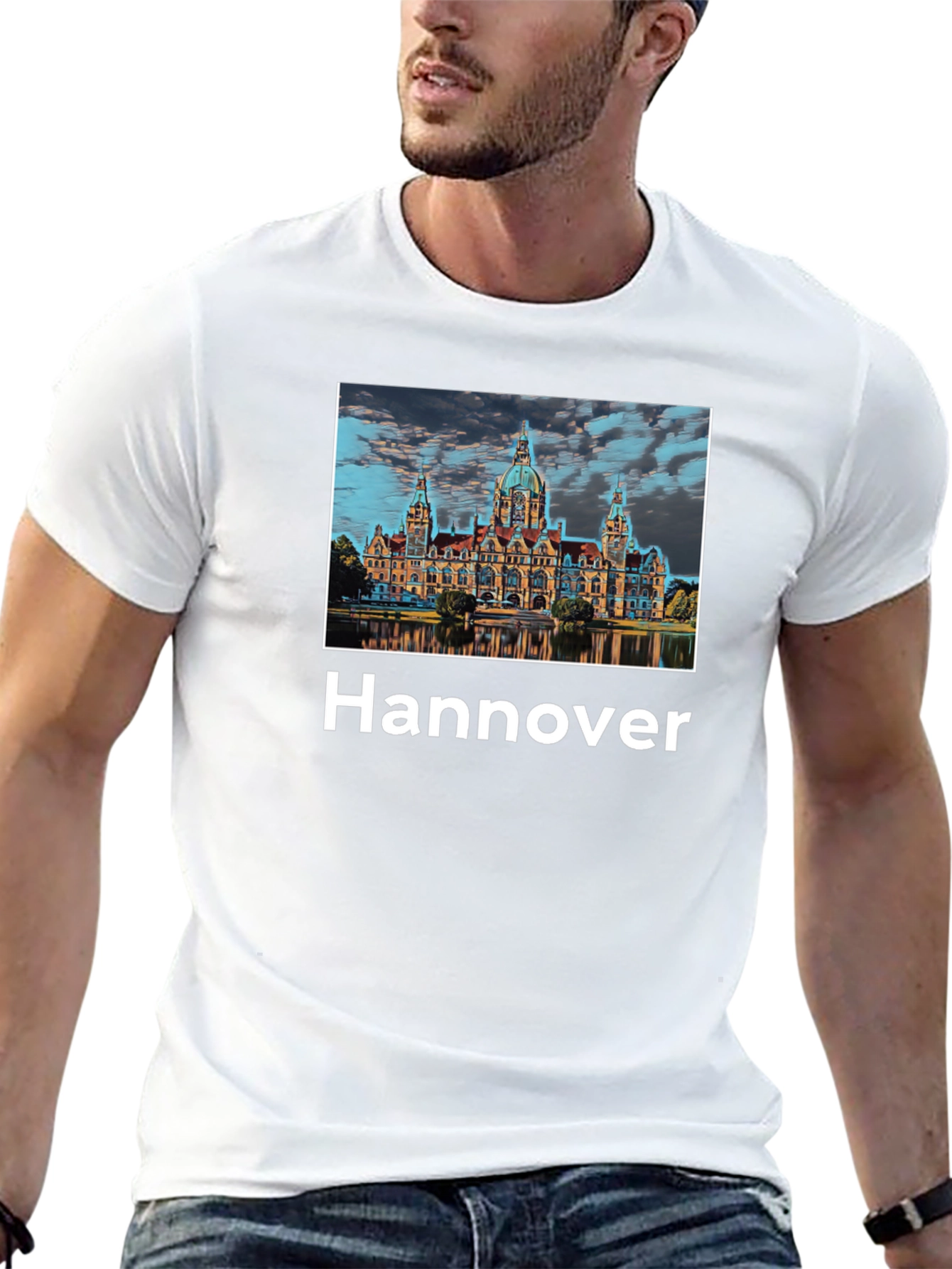 Hannover Germany T-Shirt - Landmark Cityscape