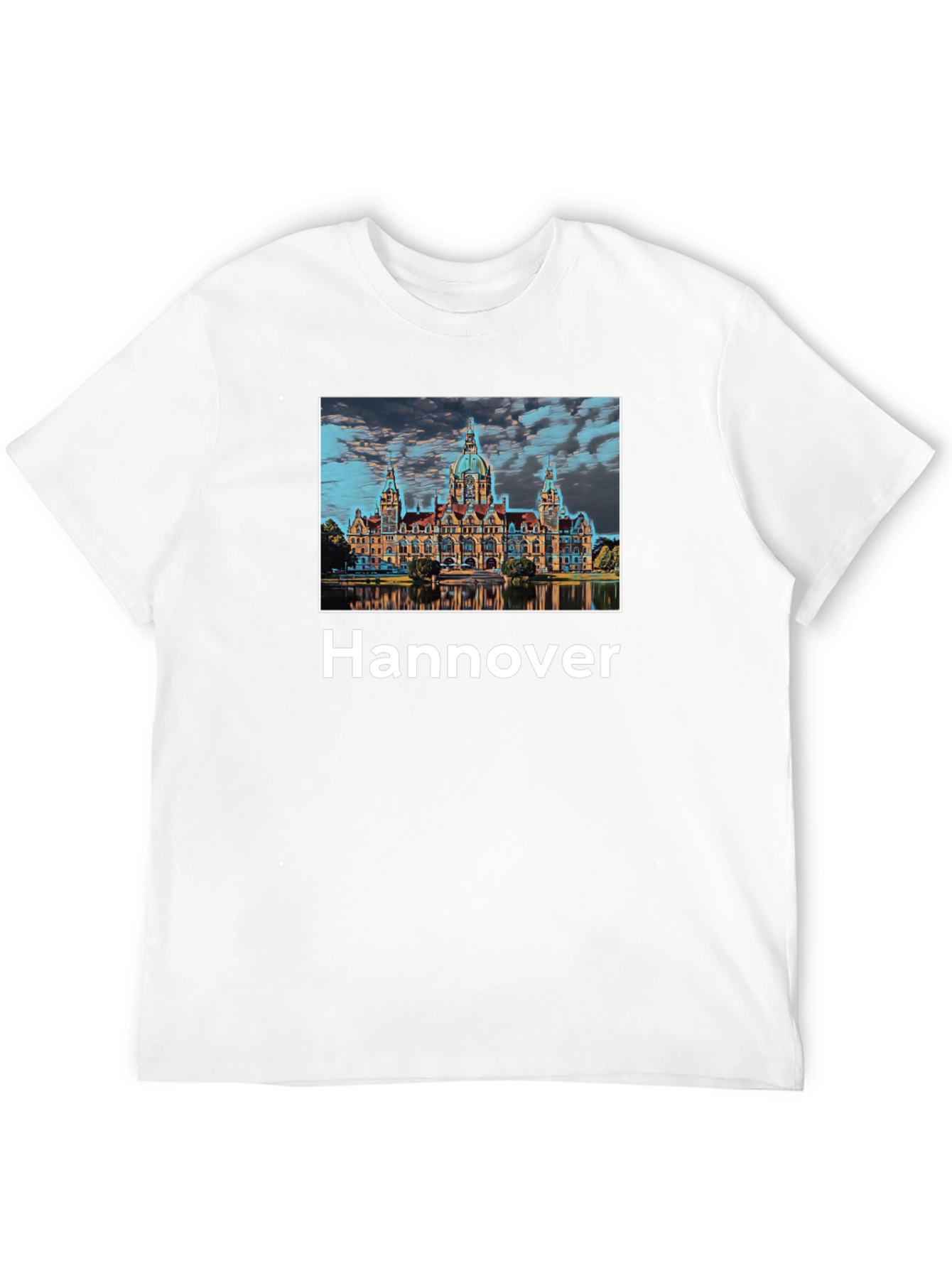 Hannover Germany T-Shirt - Landmark Cityscape