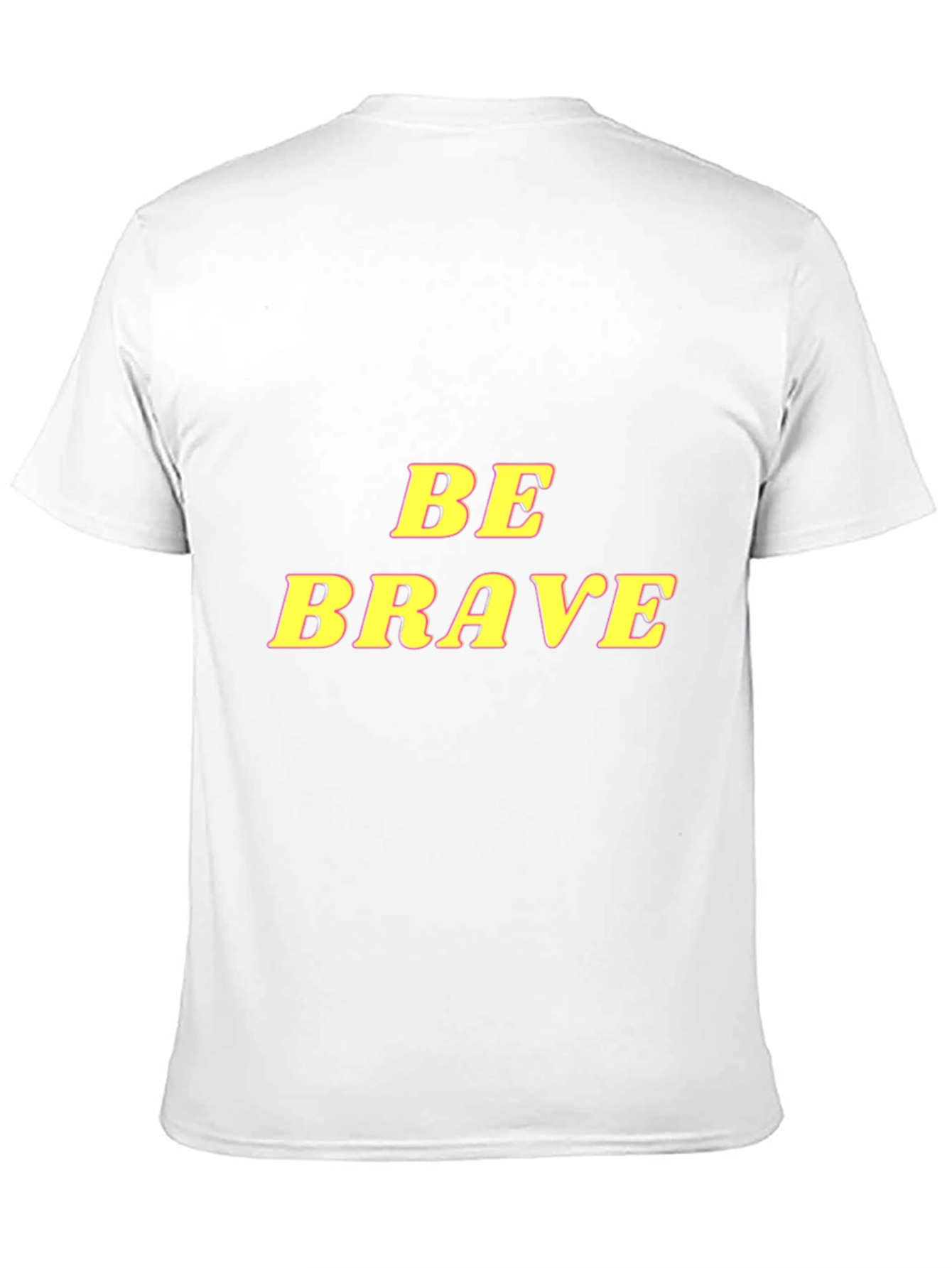 Be Brave Graphic Tee - Mens Black T-Shirt