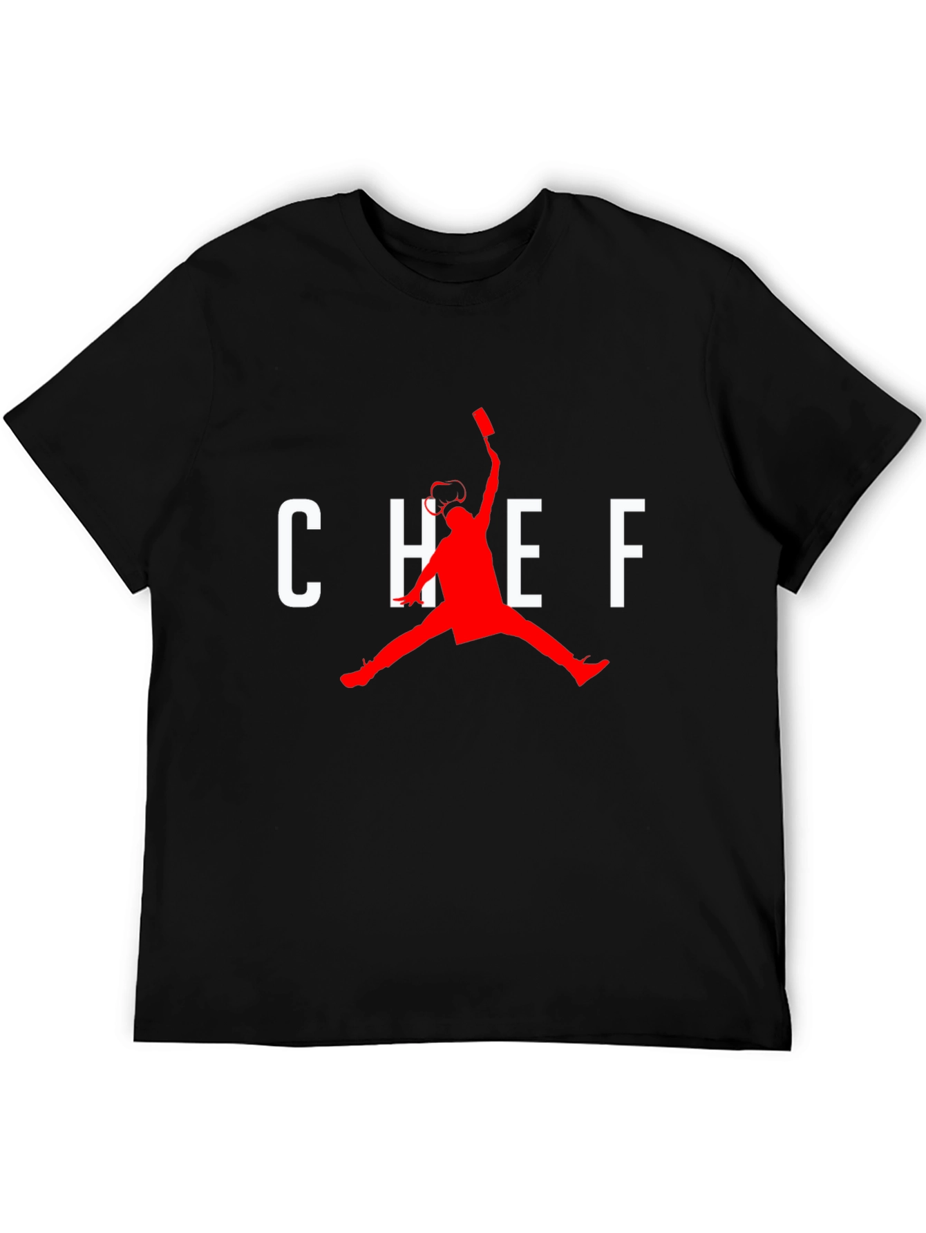 Chef Inspired Graphic T-Shirt - Black