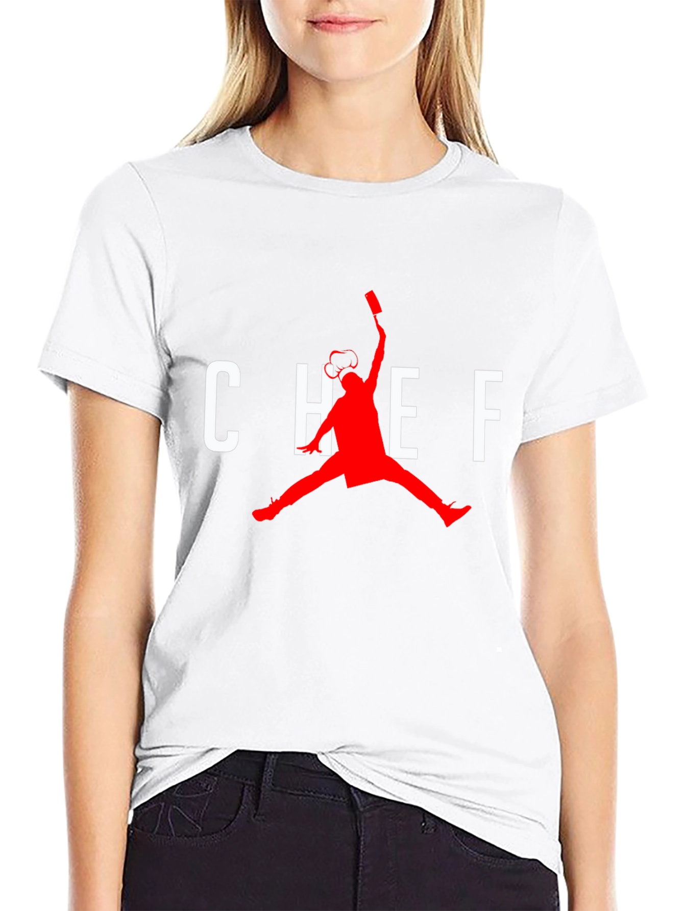 Chef Inspired Graphic T-Shirt - Black