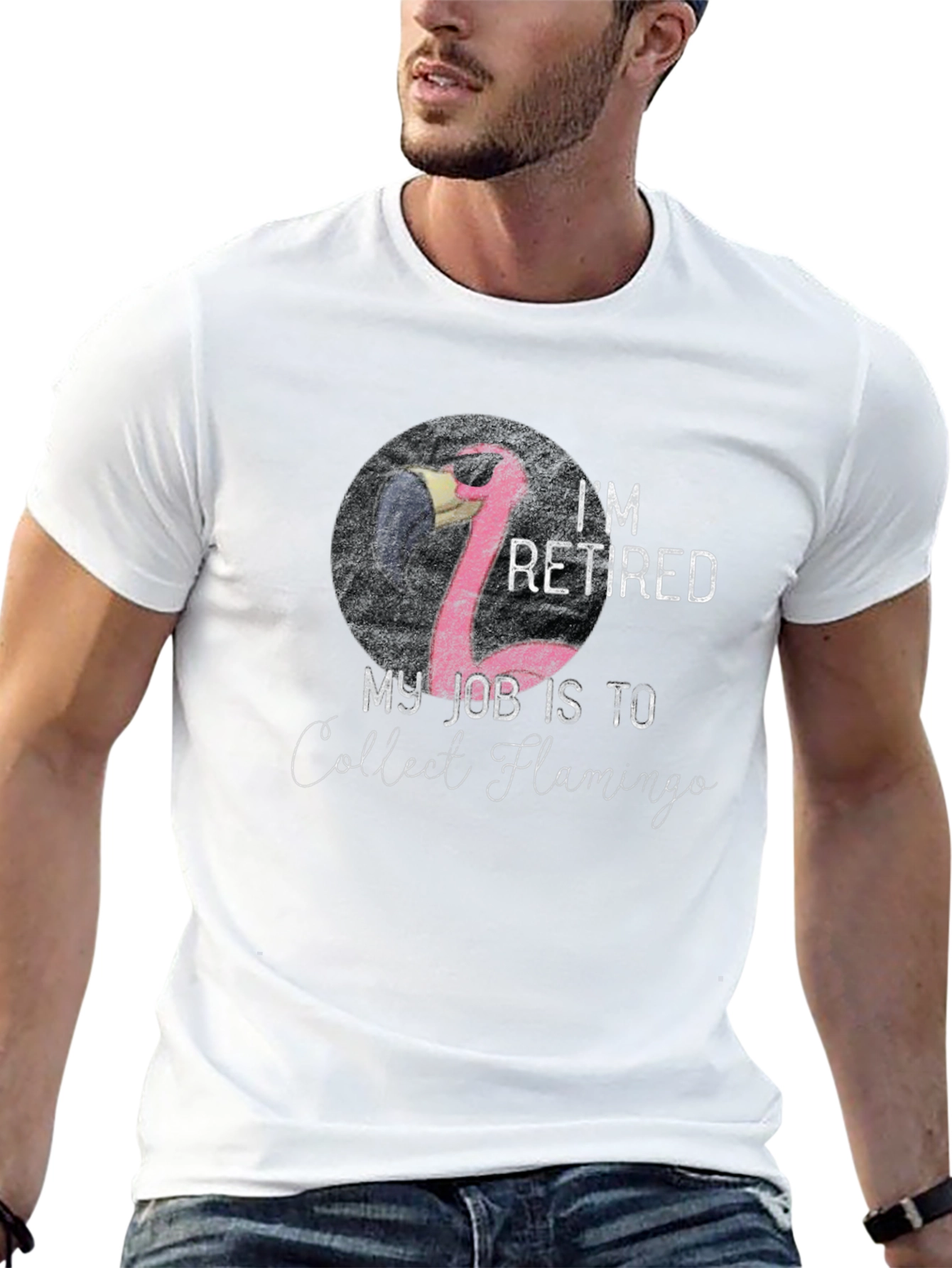 Retired Flamingo Collector Graphic Tee