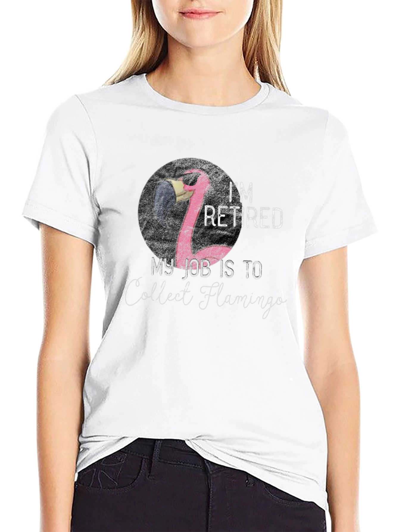 Retired Flamingo Collector Graphic Tee