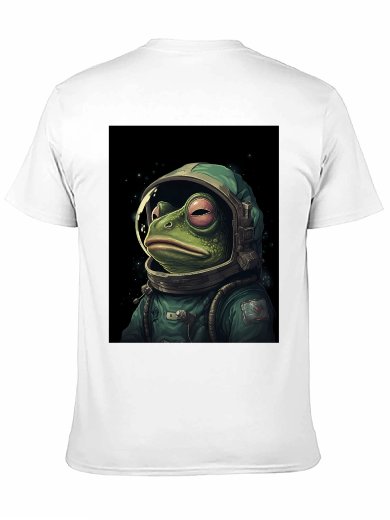 Frog Astronaut Graphic T-Shirt