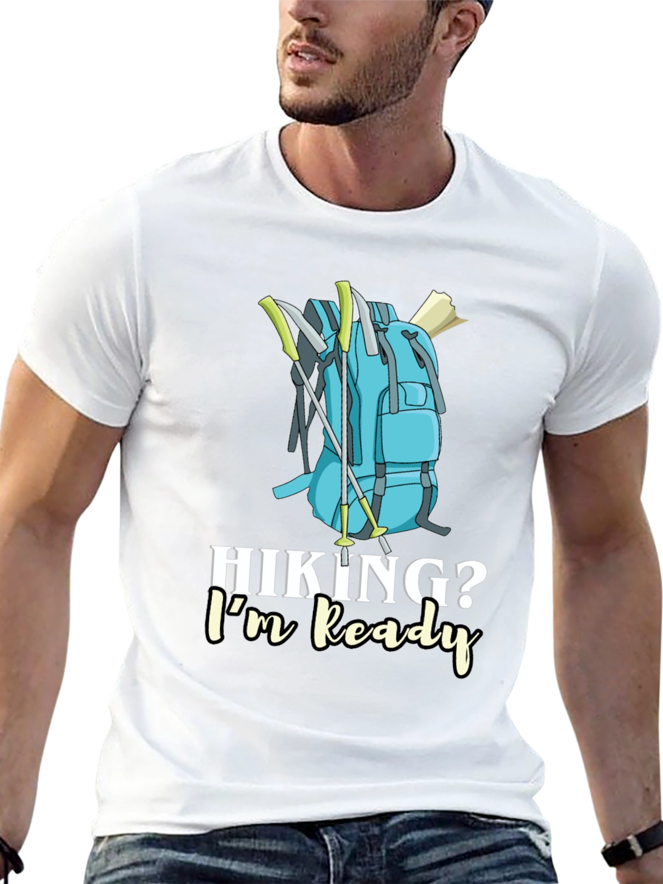 Hiking Ready Graphic T-Shirt