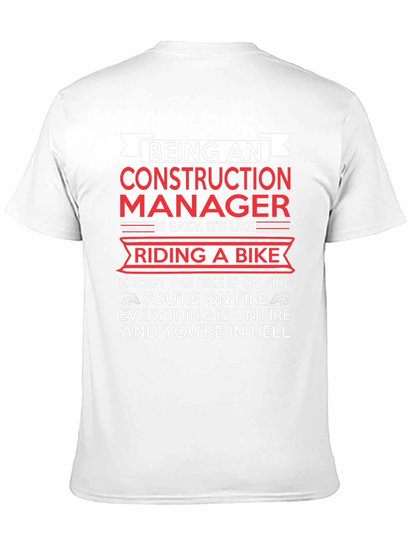 Construction Manager Funny T-Shirt