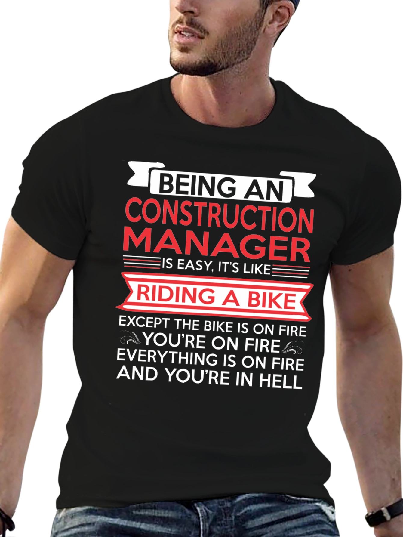 Construction Manager Funny T-Shirt