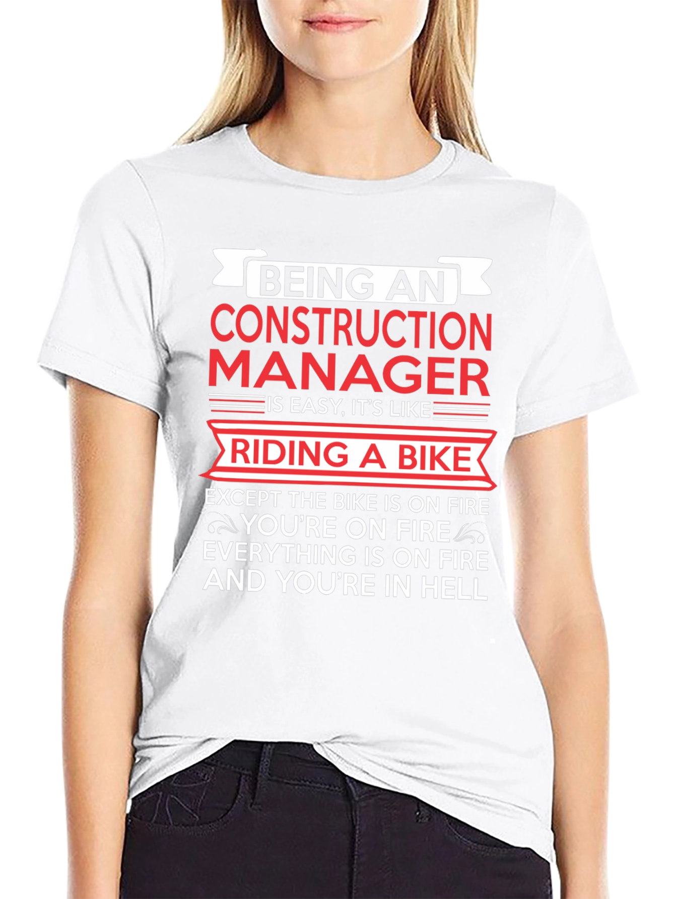 Construction Manager Funny T-Shirt