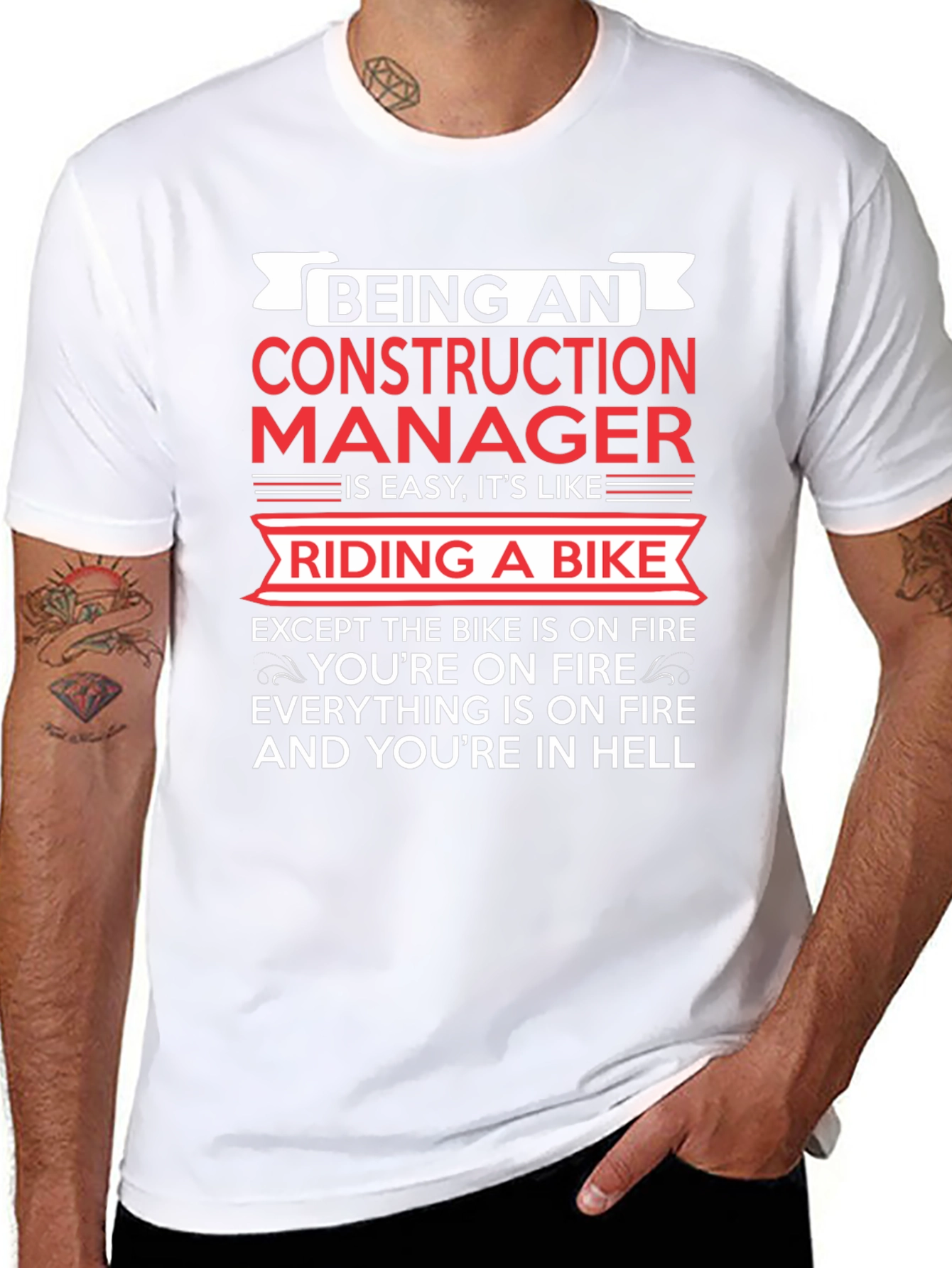 Construction Manager Funny T-Shirt