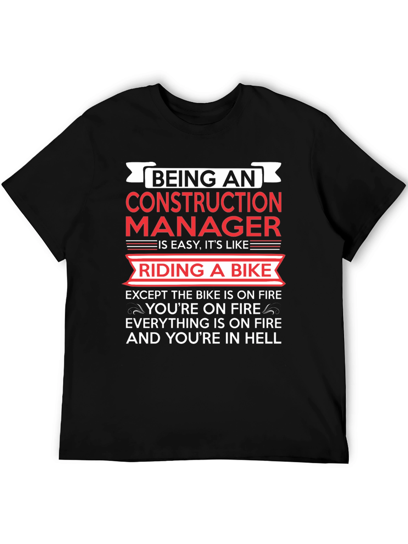 Construction Manager Funny T-Shirt