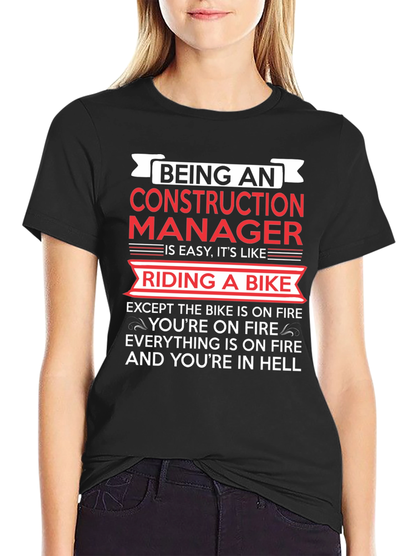 Construction Manager Funny T-Shirt