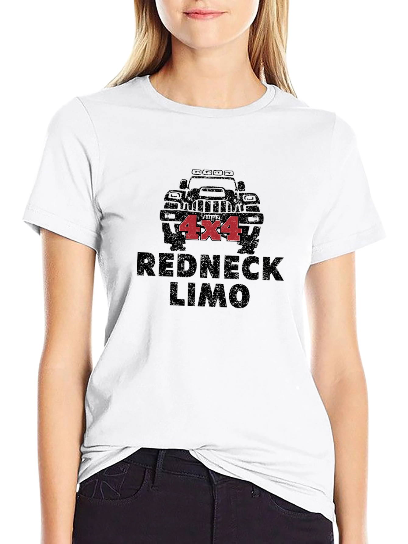 Redneck Limo 4x4 Graphic Tee
