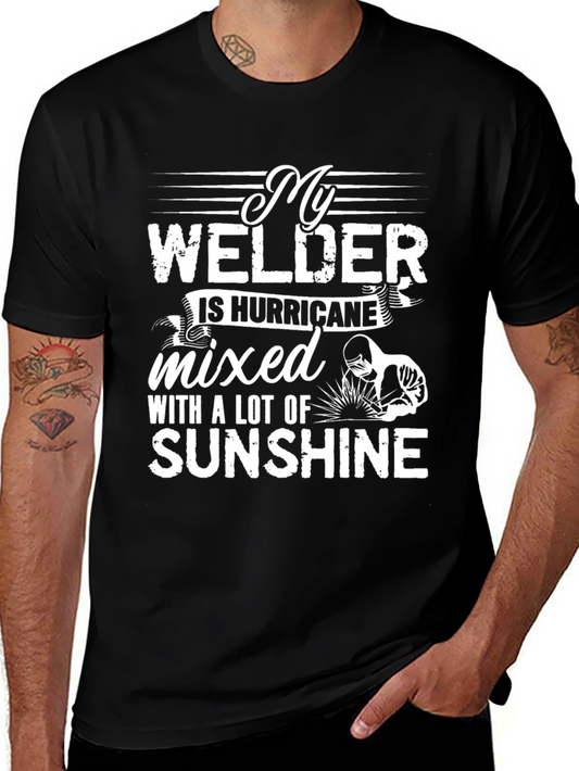 Welder T-Shirt - Hurricane & Sunshine Design