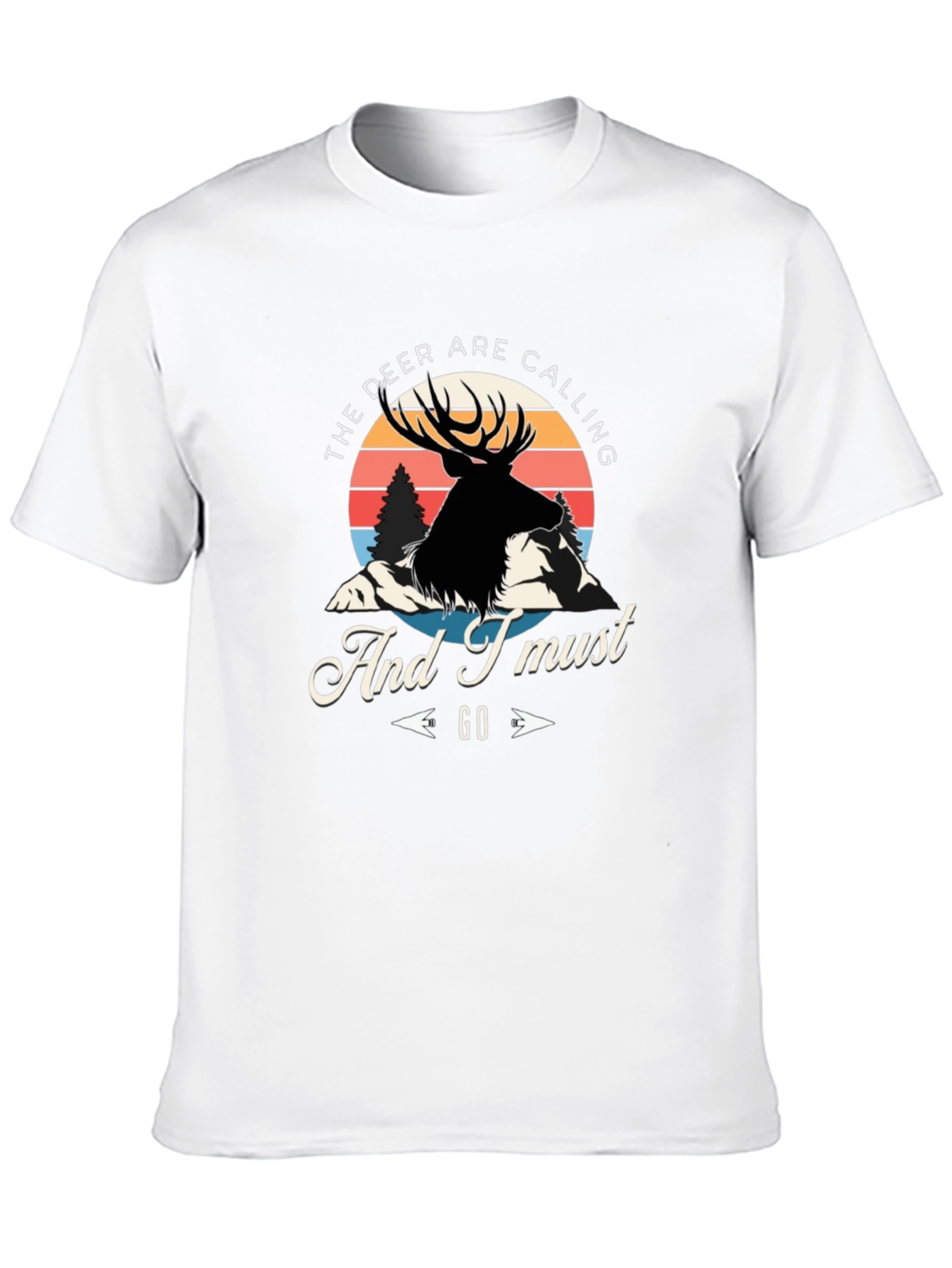 Deer Calling T-Shirt - Nature Adventure Tee