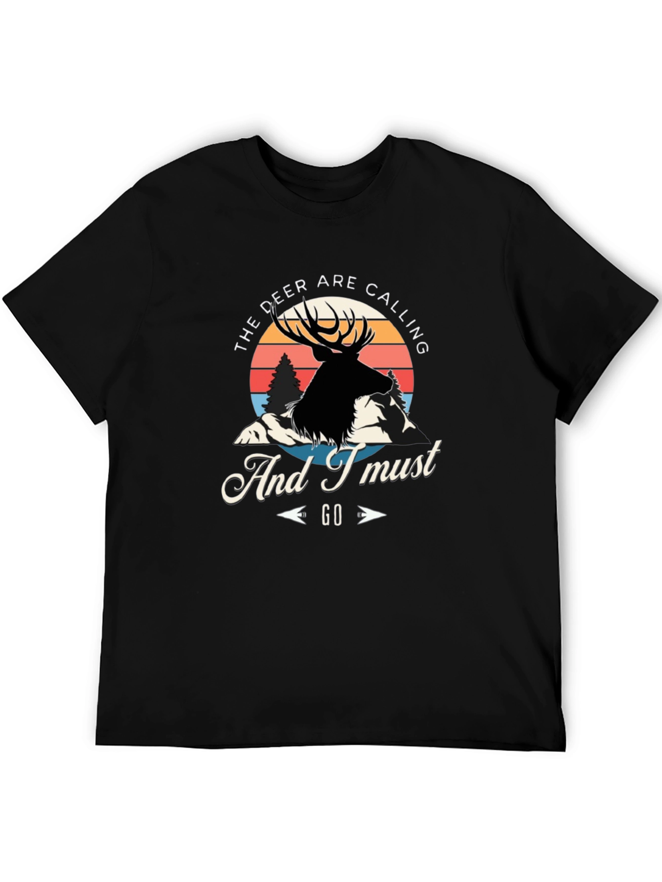Deer Calling T-Shirt - Nature Adventure Tee