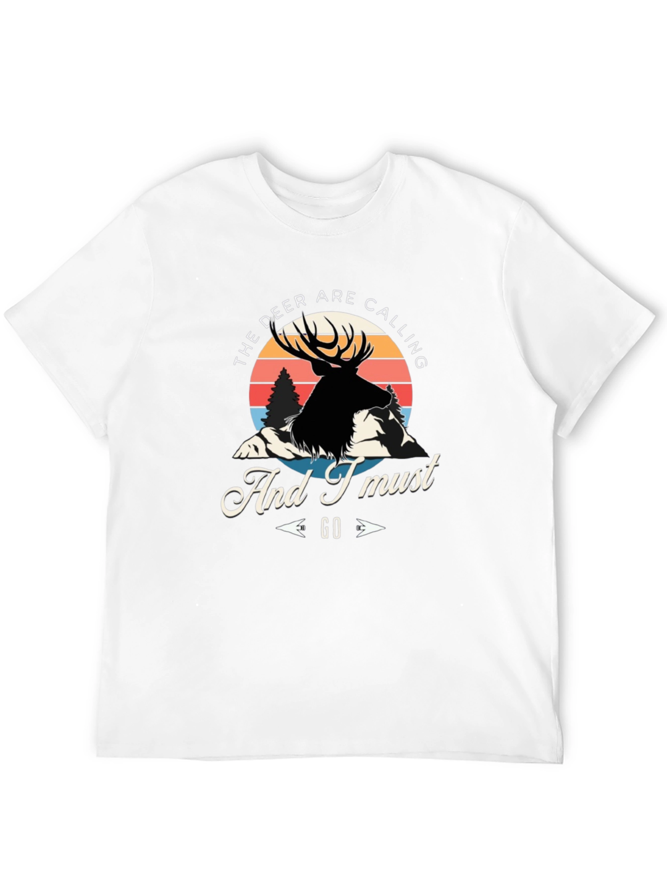 Deer Calling T-Shirt - Nature Adventure Tee