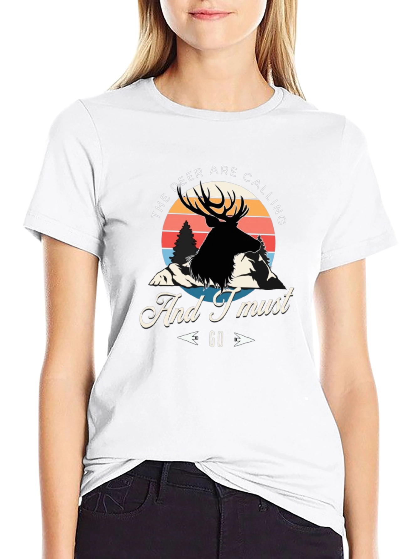 Deer Calling T-Shirt - Nature Adventure Tee
