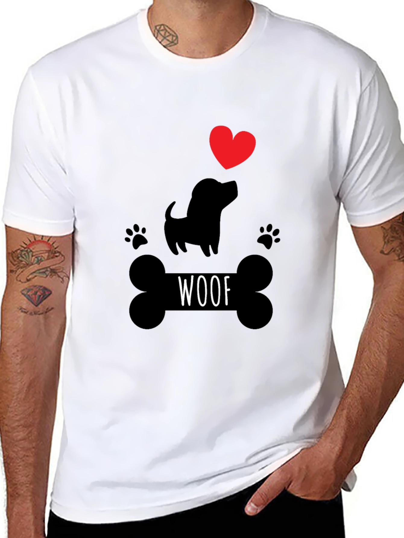 Woof Dog Lover T-Shirt