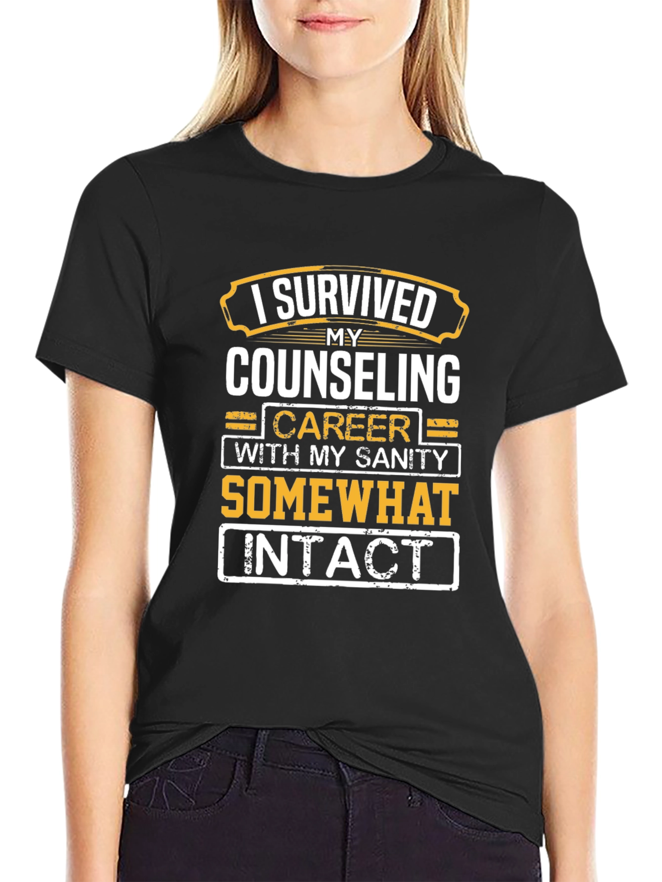 Counseling Career Survivor Graphic T-Shirt