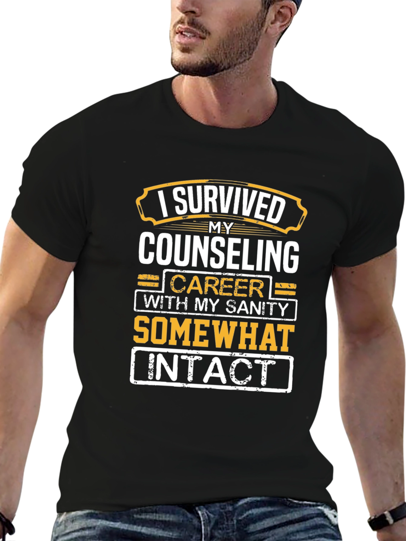 Counseling Career Survivor Graphic T-Shirt