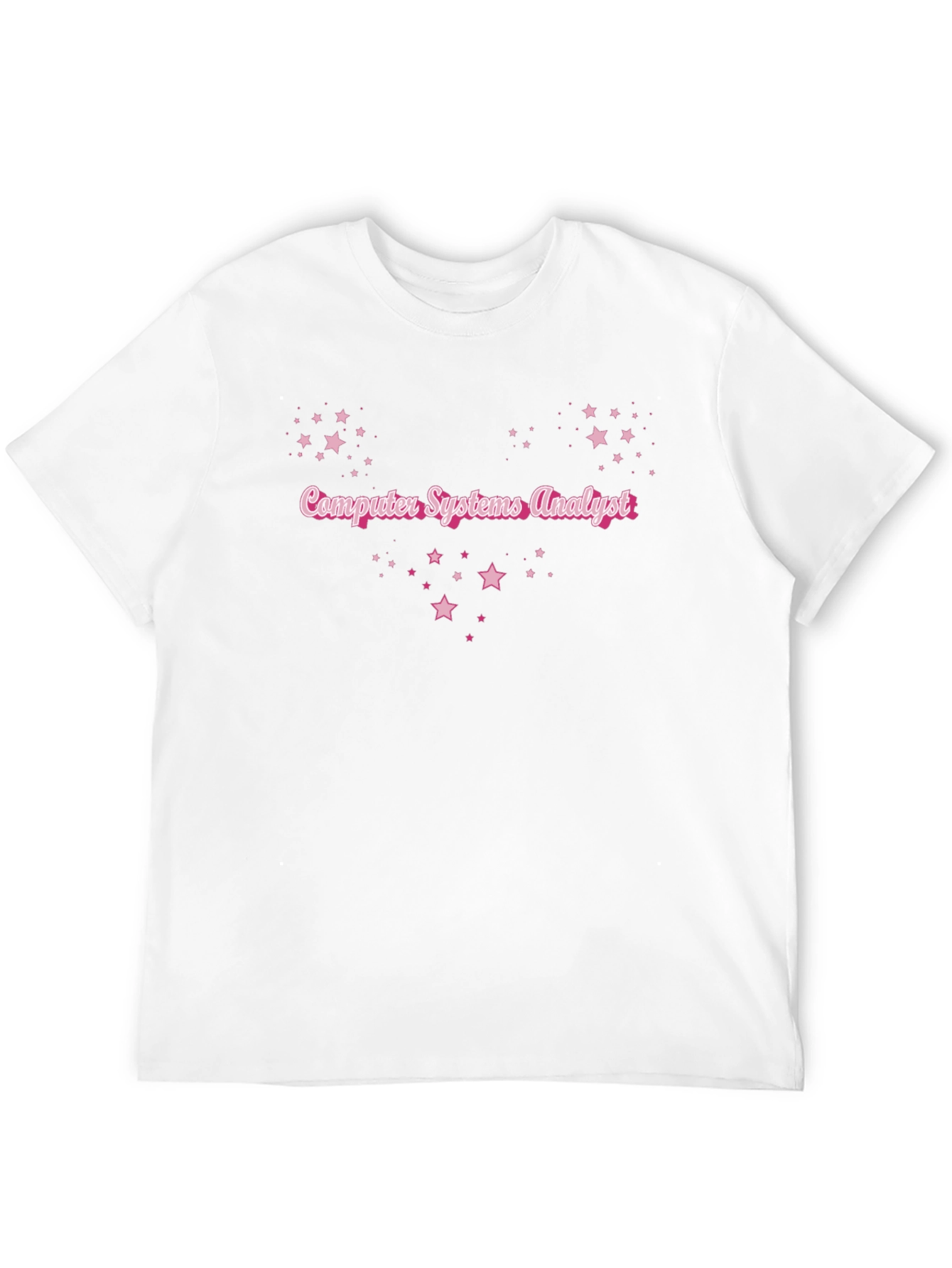 Computer Systems Analyst Starry Black T-Shirt