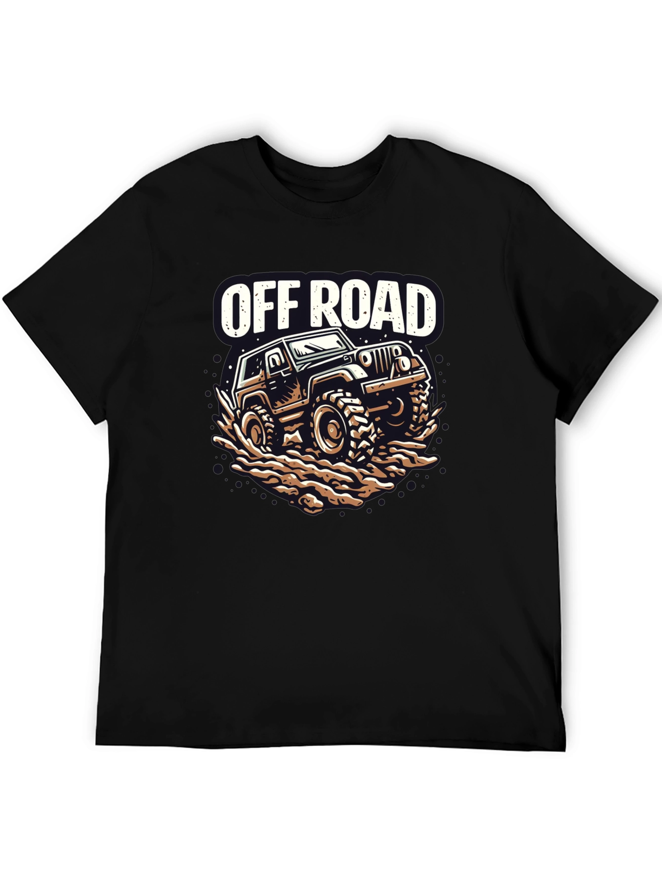 Off Road Graphic T-Shirt Black