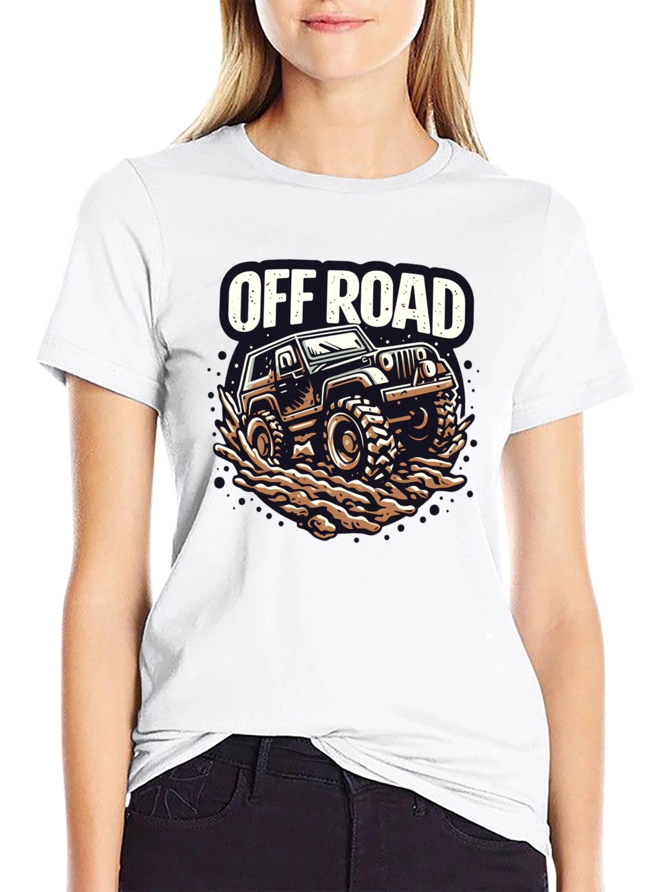 Off Road Graphic T-Shirt Black