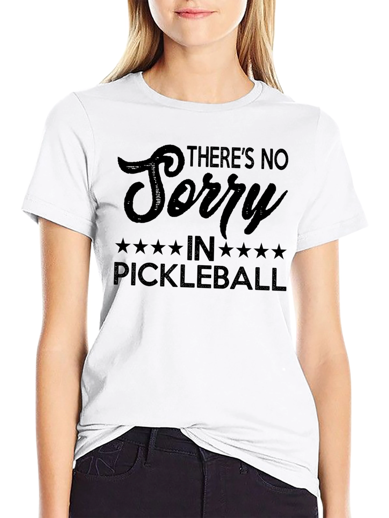 Theres No Sorry In Pickleball T-Shirt