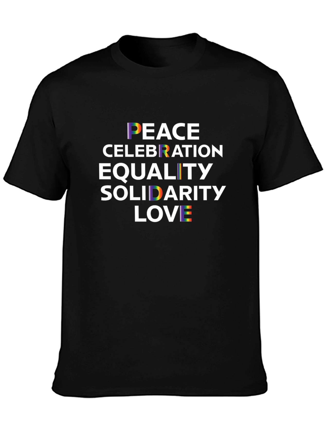 Pride Peace Love Equality T-Shirt