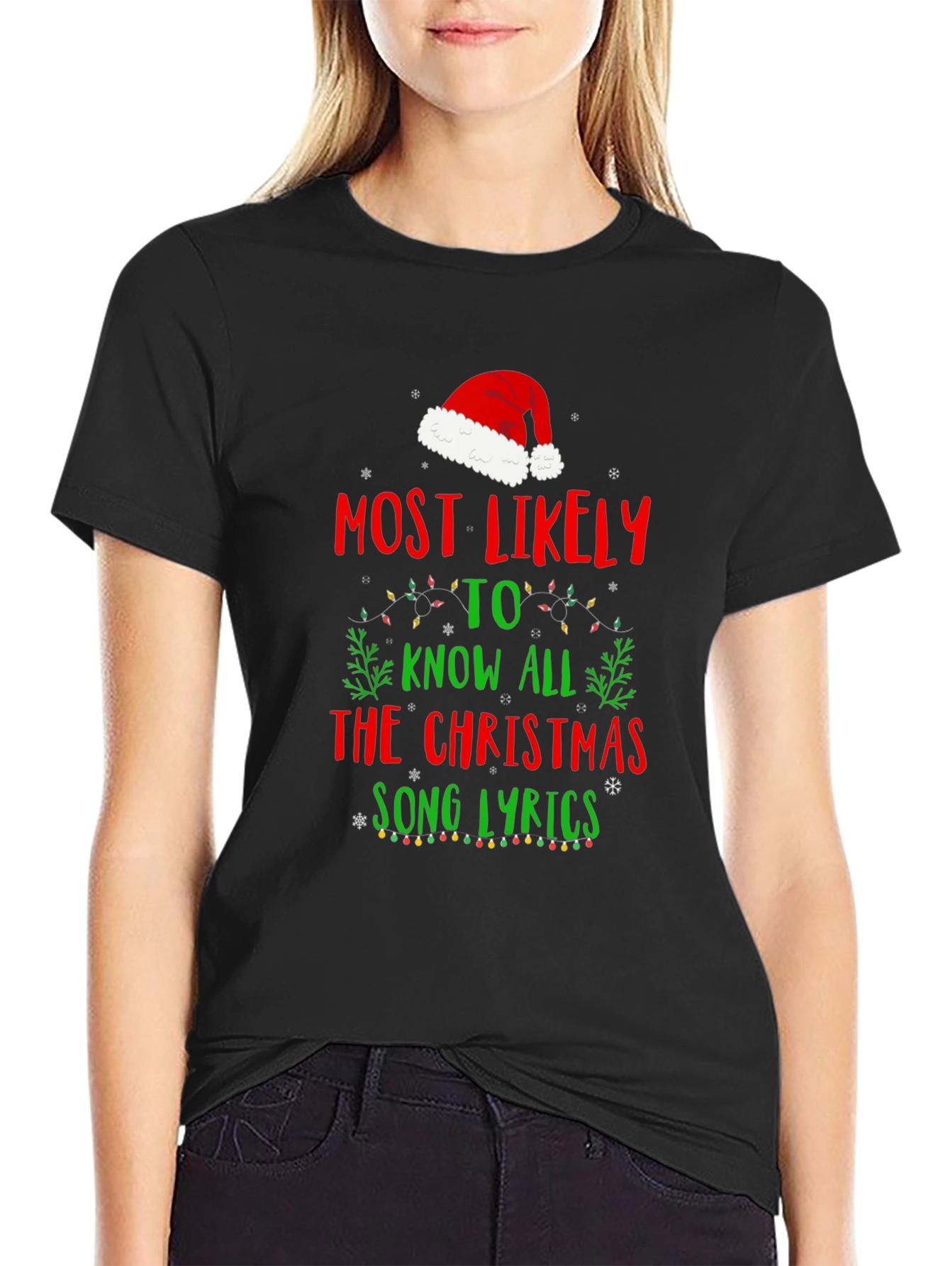 Christmas Song Lyric T-Shirt