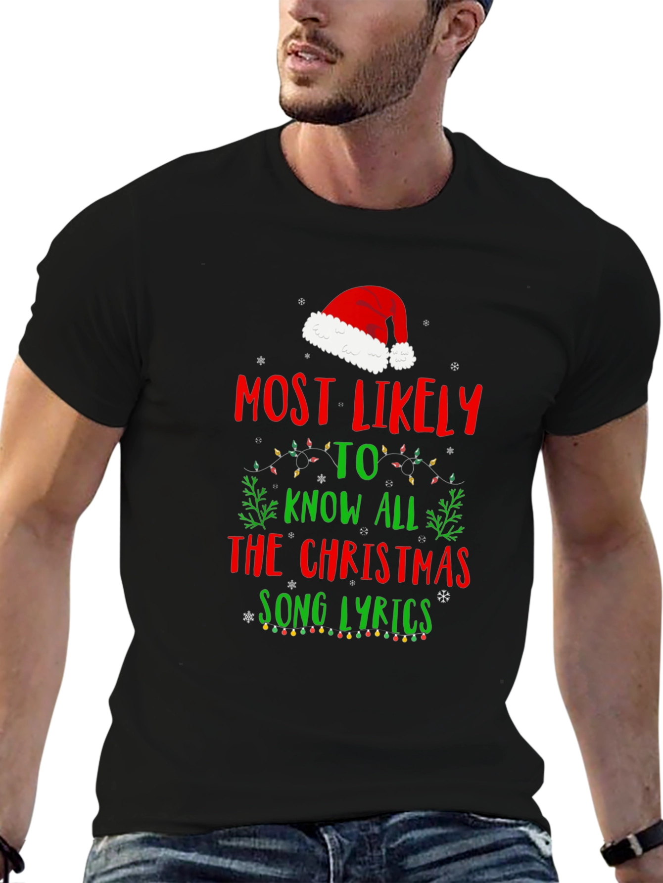 Christmas Song Lyric T-Shirt