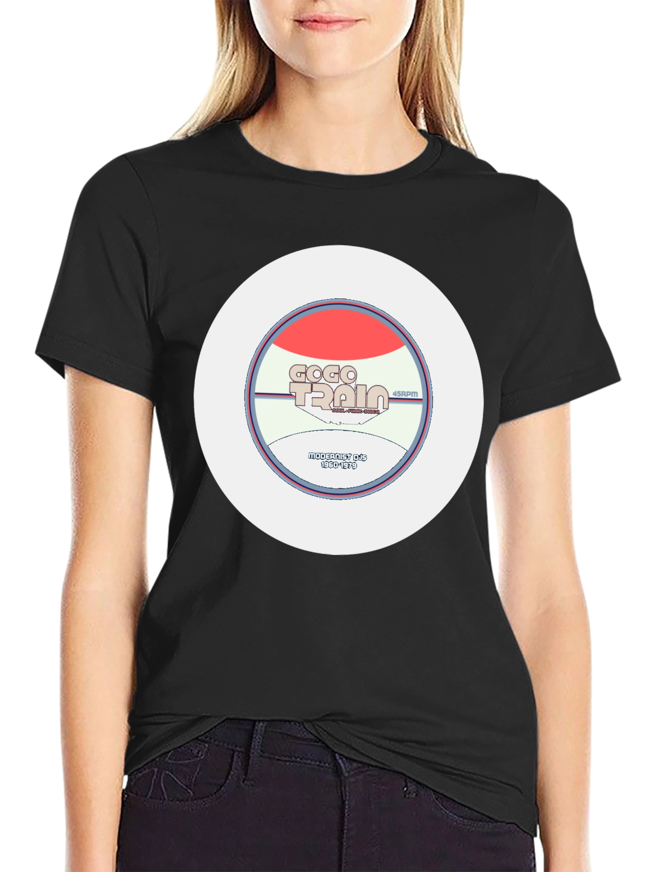 Go Go Train Graphic Tee
