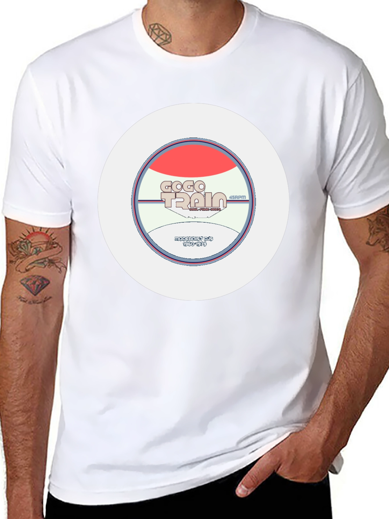 Go Go Train Graphic Tee