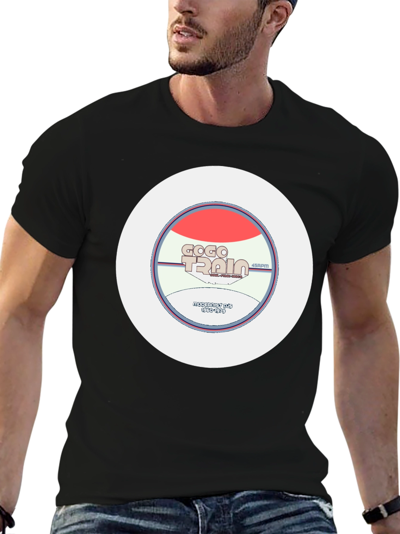 Go Go Train Graphic Tee