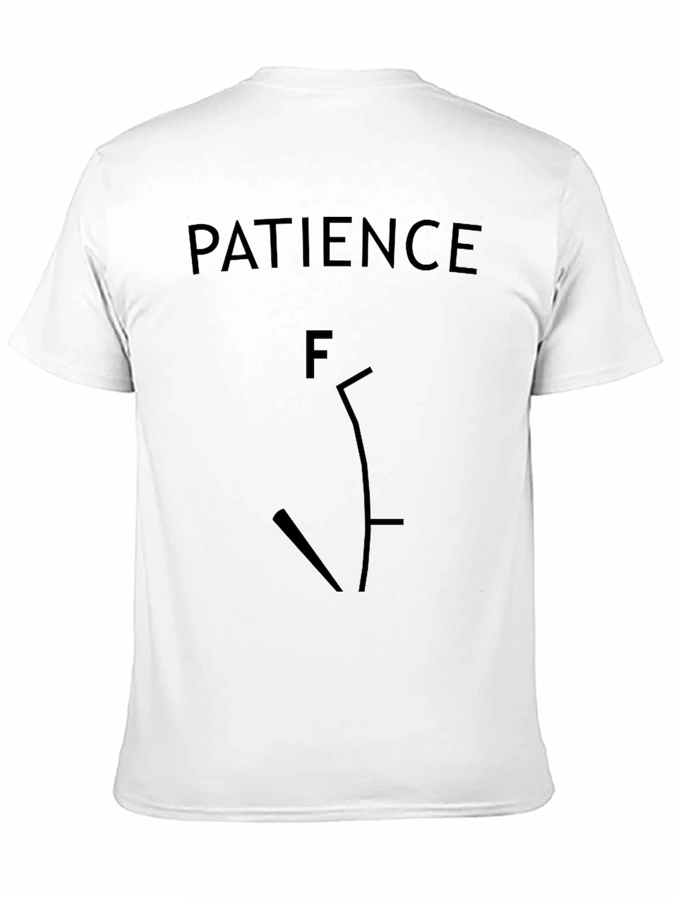 Patience Graphic Tee - Stylish Unisex Cotton T-Shirt