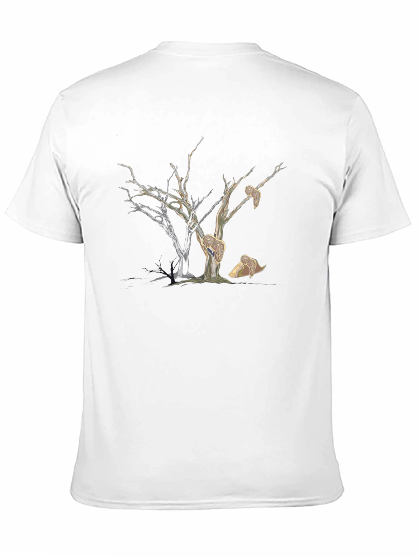 Surreal Tree Graphic Tee - Unique Artistic Design