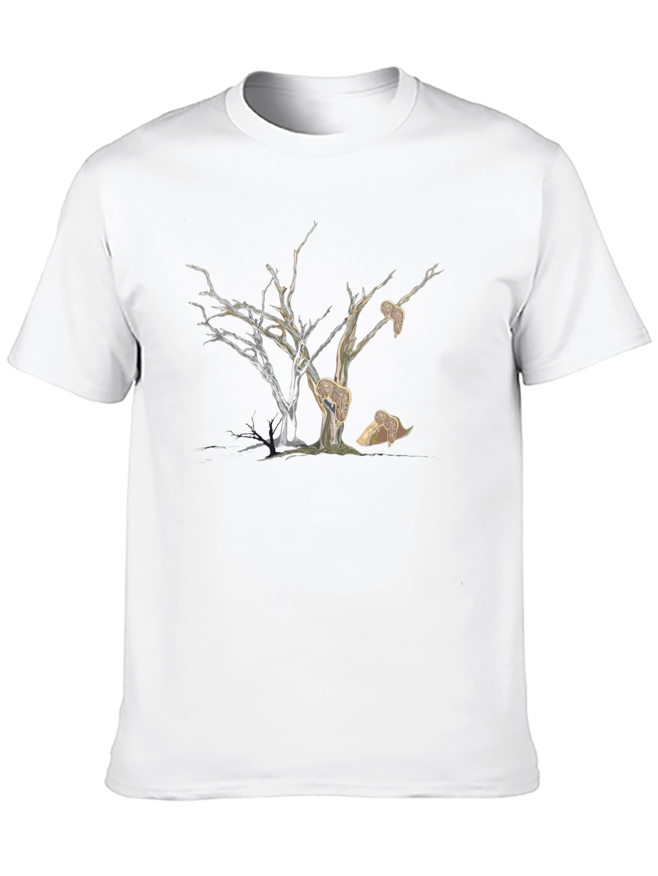 Surreal Tree Graphic Tee - Unique Artistic Design