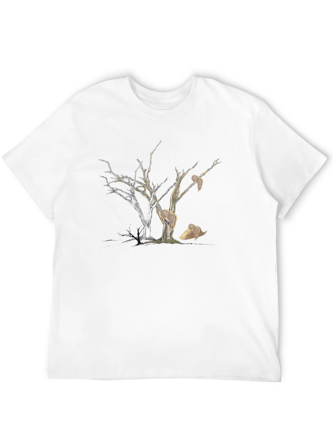 Surreal Tree Graphic Tee - Unique Artistic Design