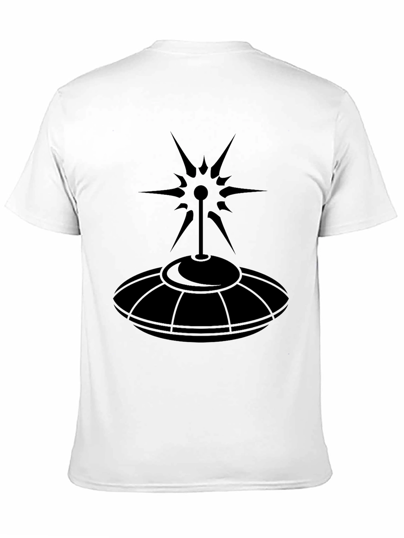 UFO Graphic Tee - Stylish Black T-Shirt