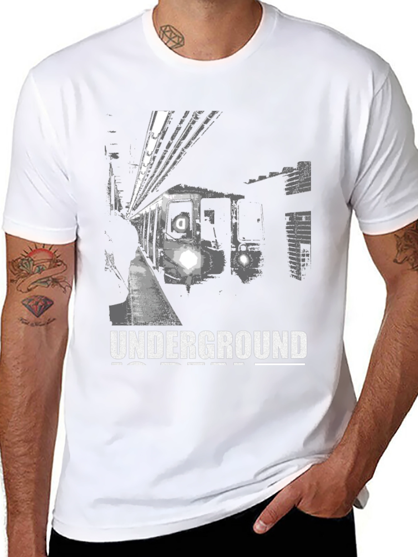Underground Subway Graphic Tee