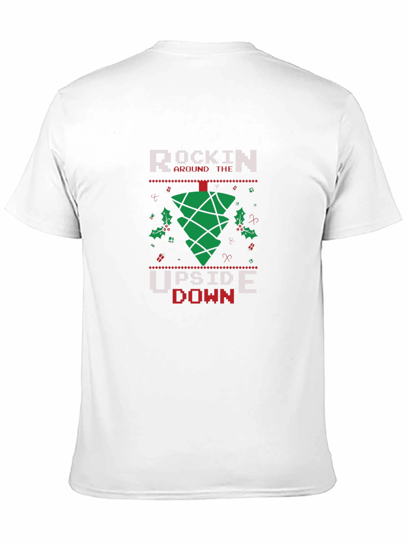 Rockin Upside Down Christmas T-Shirt