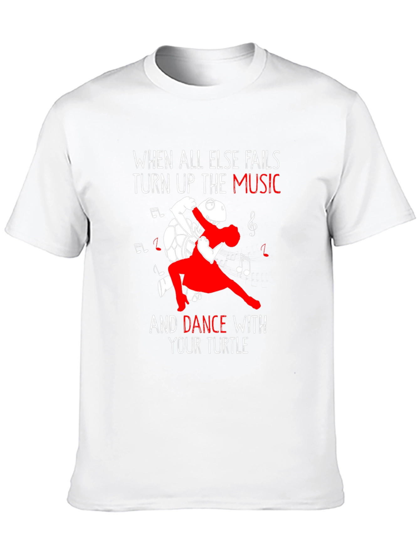 Dance with Your Turtle Graphic T-Shirt