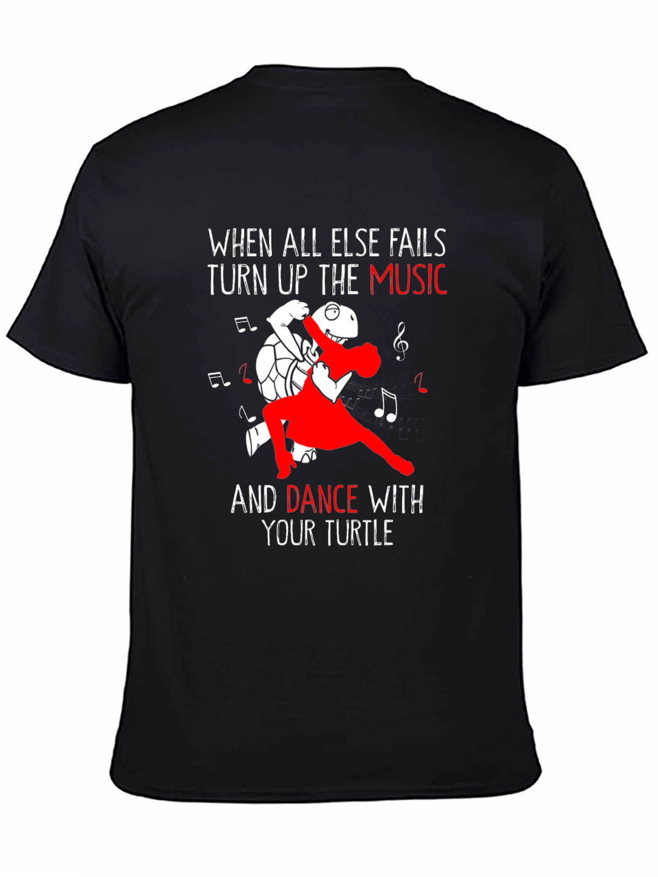 Dance with Your Turtle Graphic T-Shirt