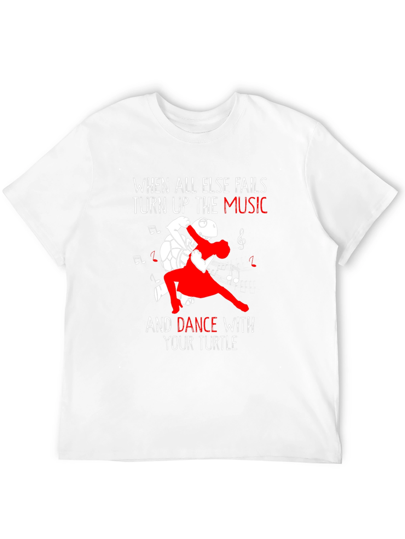 Dance with Your Turtle Graphic T-Shirt