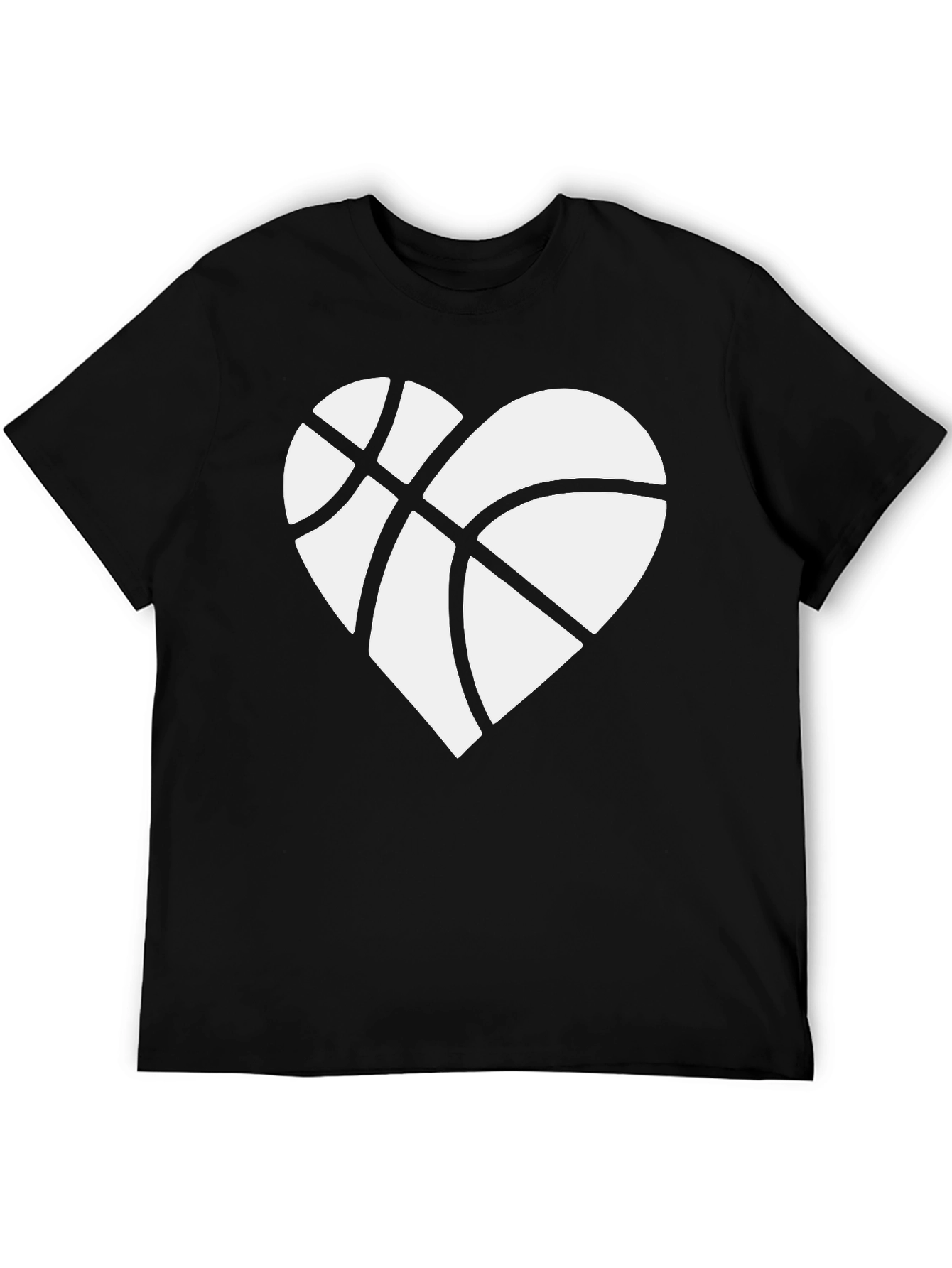 Basketball Heart Graphic Tee