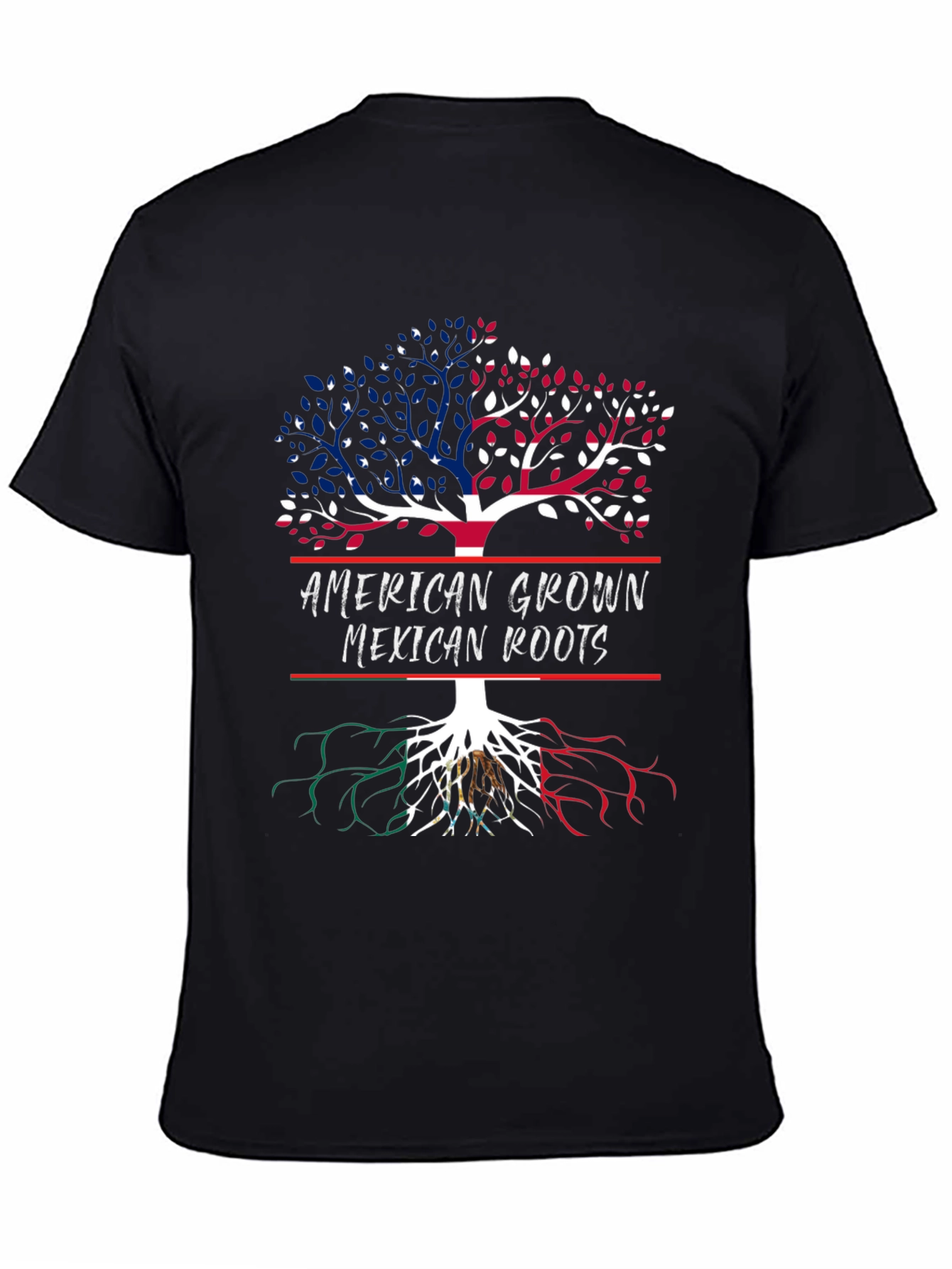 American Grown Mexican Roots T-Shirt